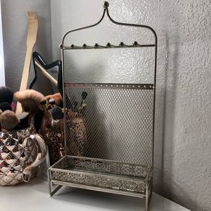 Silver Jewelry Stand